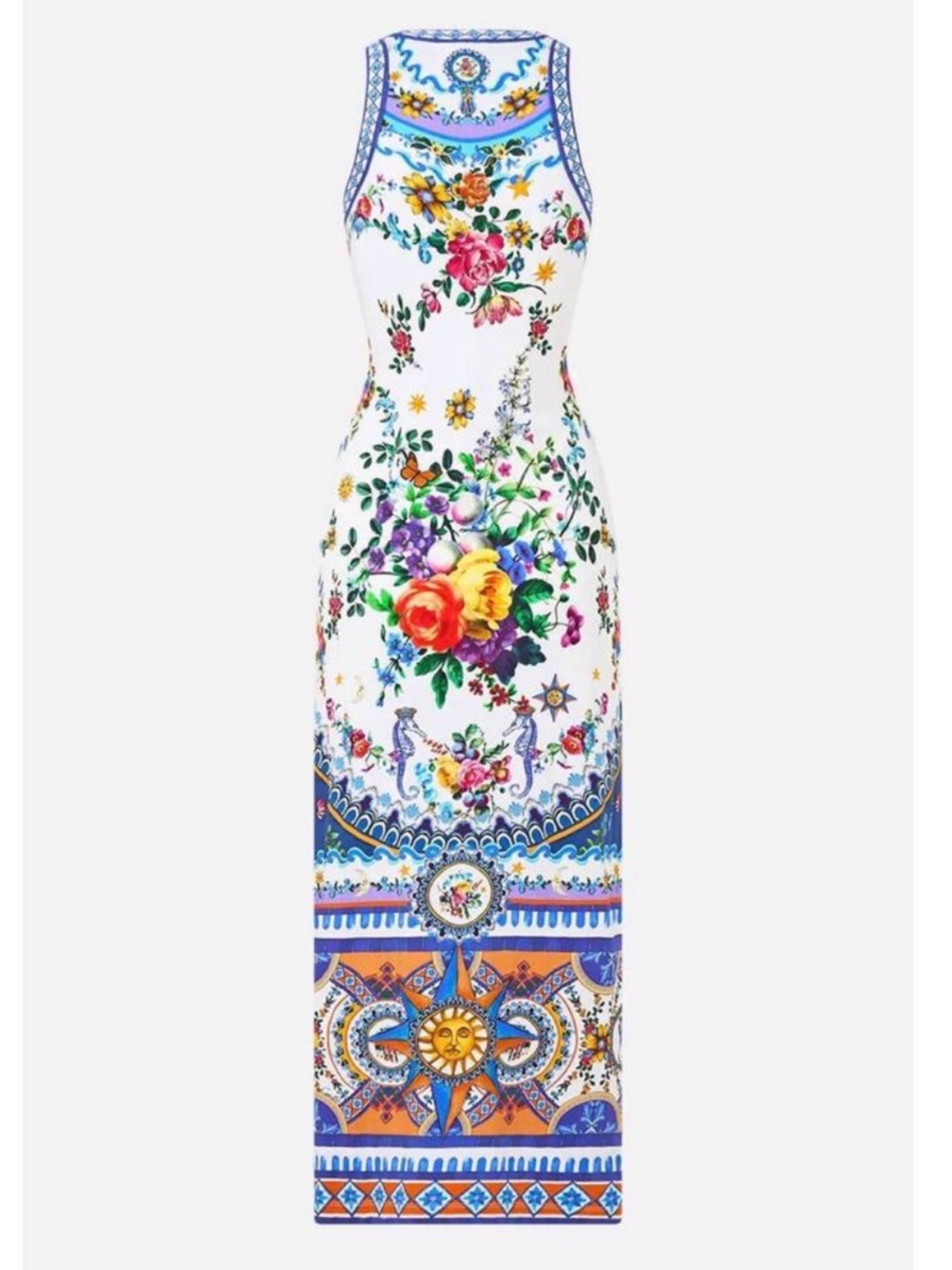 NWT Camilla Jersey Tank Dress in “Tiles Darls” sz 3X - Picture 5 of 12